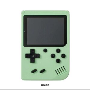 Retro Portable Green Mini Handheld Video Game Console 400 In 1